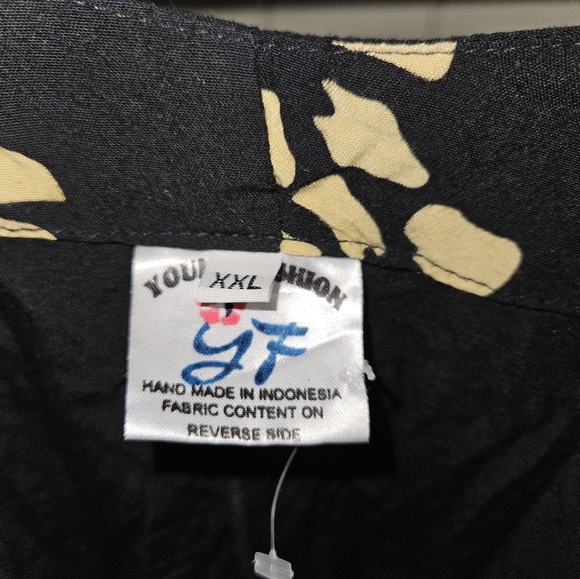 Sleeveless Hawaiian Print Dress - Picture 7 of 7